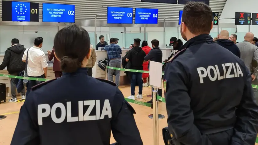 L'arresto al Marco Polo di Venezia