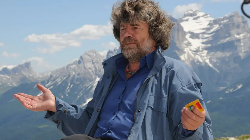 L'alpinista Reinhold Messner