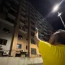 Il palazzo di Corso del popolo da cui è caduto il bambino di un anno