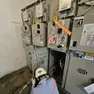 Un tecnico dell'Enel al lavoro