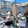 Le immondizie sulle strade di Mestre