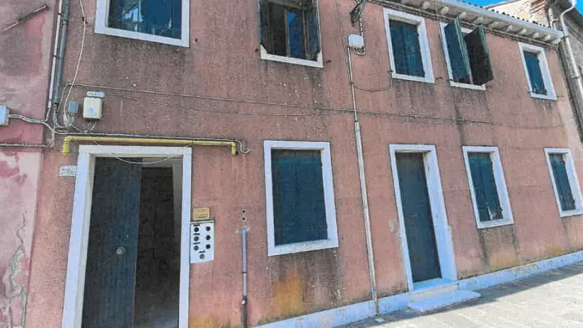 L'edificio che diventerà una foresteria