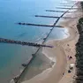 La spiaggia della Laguna del Mort tra Eraclea e Jesolo