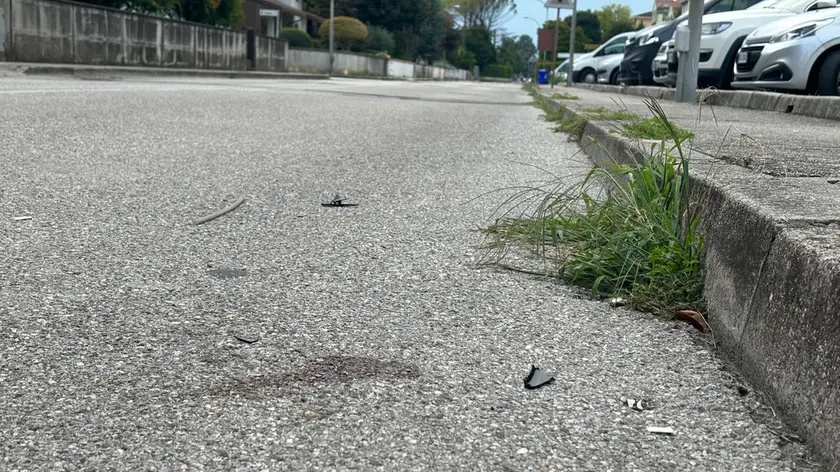 Via Liguria, dove la donna è caduta con il monopattino