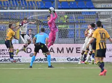 Filip Stanković in un'uscita aerea