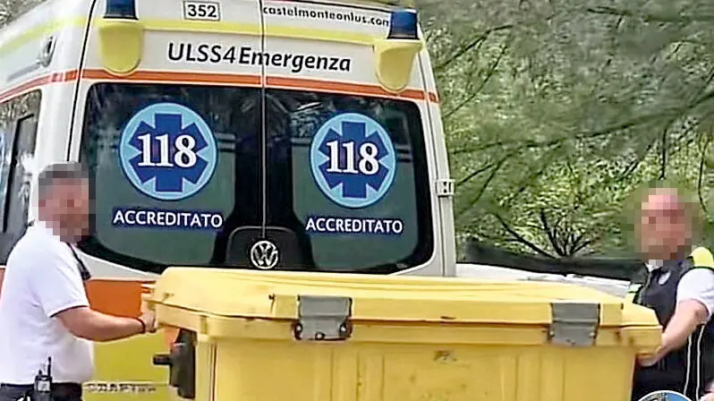 Un frame del video incriminato