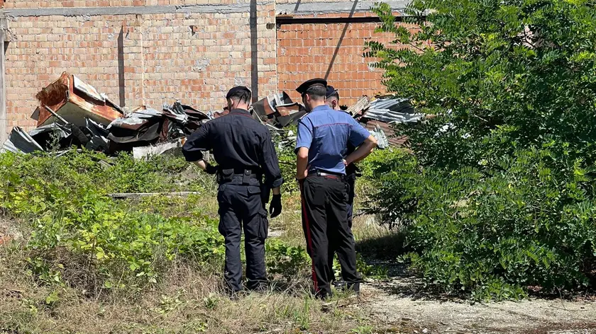 Il luogo dove fu ritrovato il corpo di Vincenza Saracino