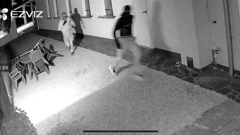I ladri ripresi dalla telecamere a Noale