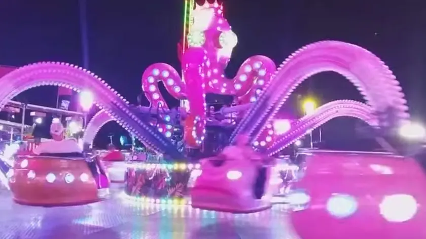 La giostra del polipo a Bibione