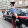 I rilievi dei carabinieri sul luogo dell’aggressione