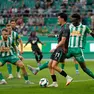 Compagnon in azione contro il Rapid Vienna (foto Venezia fc)