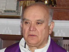 Don Guido Mizza parroco di Ravascletto e Comeglians.