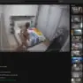 Il frame di uno dei video rubati e diffusi nel sito svelato da Yarix