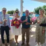 Il brindisi con il sindaco