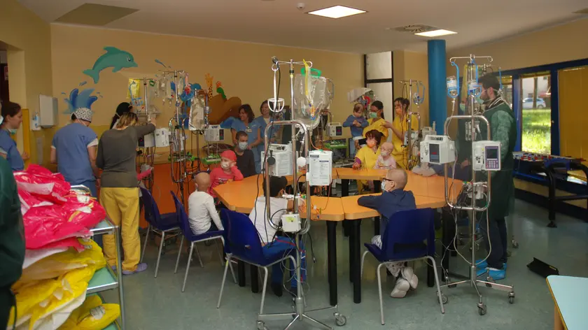 Il reparto di Oncoematologia pediatrica