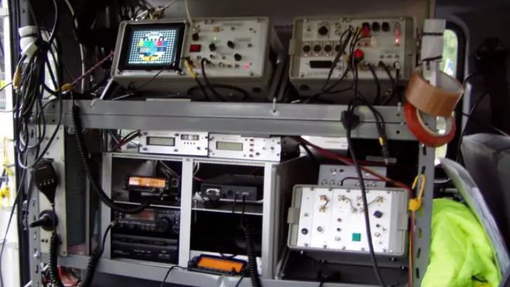 Una stazione di un radioamatore