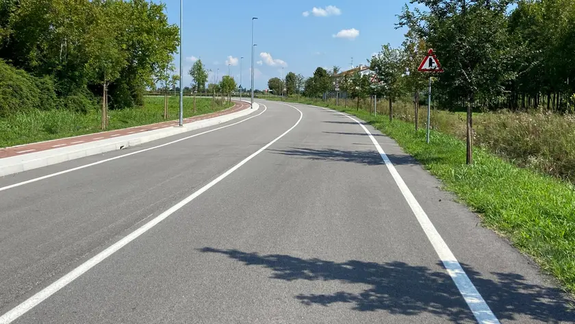 Il tratto iniziale della tangenziale