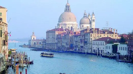 Una veduta del Canal Grande dall'Accademia