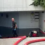 Pompieri al lavoro in via Andromeda a Bibione