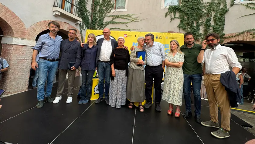 I relatori sul palco