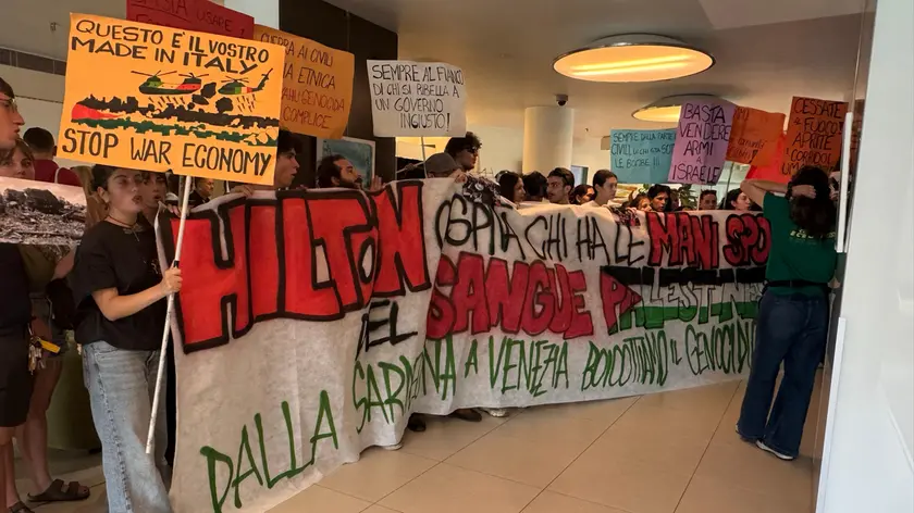 Un momento della manifestazione. Foto Pòrcile