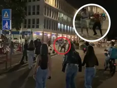 Rissa in pieno centro a Mestre