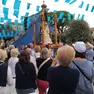 La Madonna dell'Angelo tra i fedeli