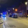 I soccorsi dopo una rissa in via Piave a Mestre