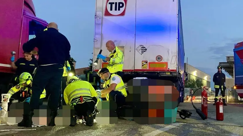 Il luogo dell'incidente e i primi soccorsi