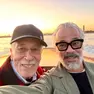 Enzo Botter con il figlio Alessandro