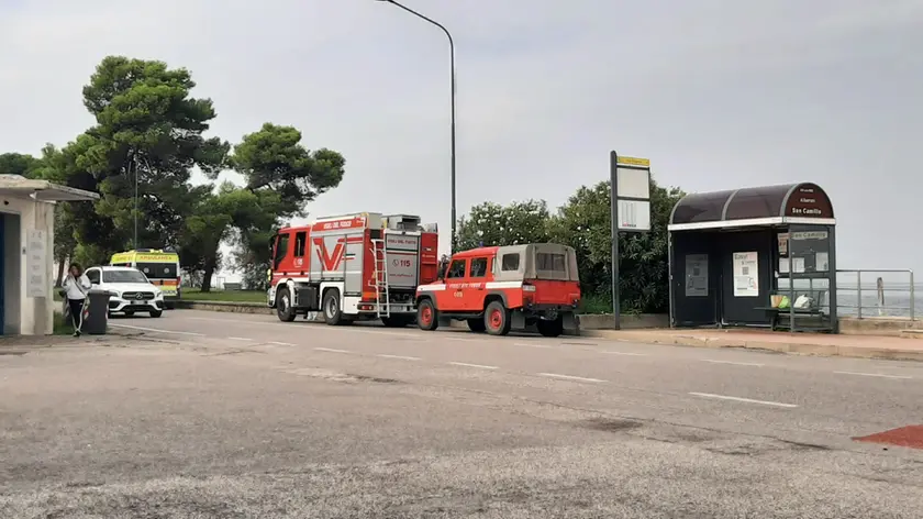 Il luogo della tragedia