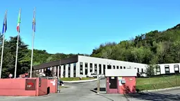 Lo stabilimento di Hpf a Flagogna, in Comune di Forgaria nel Friuli