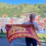 Luca Zaia sul palco di Pontida lo scorso anno