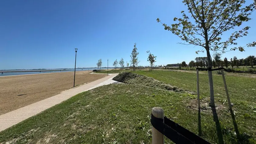 Le aree recuperate, sei ettari, che ampliano il grande parco San Giuliano