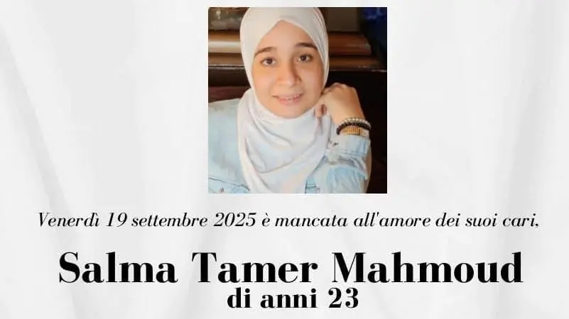 L'epigrafe di Salma Tamer Mahmud Elsayed