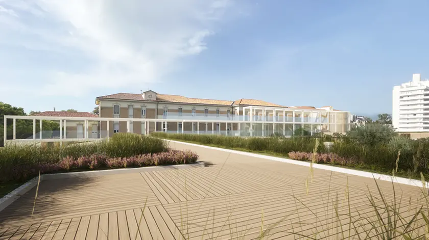Ecco come diventerà il fronte dell'ospedale di Jesolo