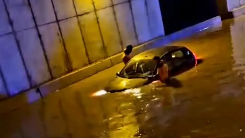 L'automobilista salvato a Spinea