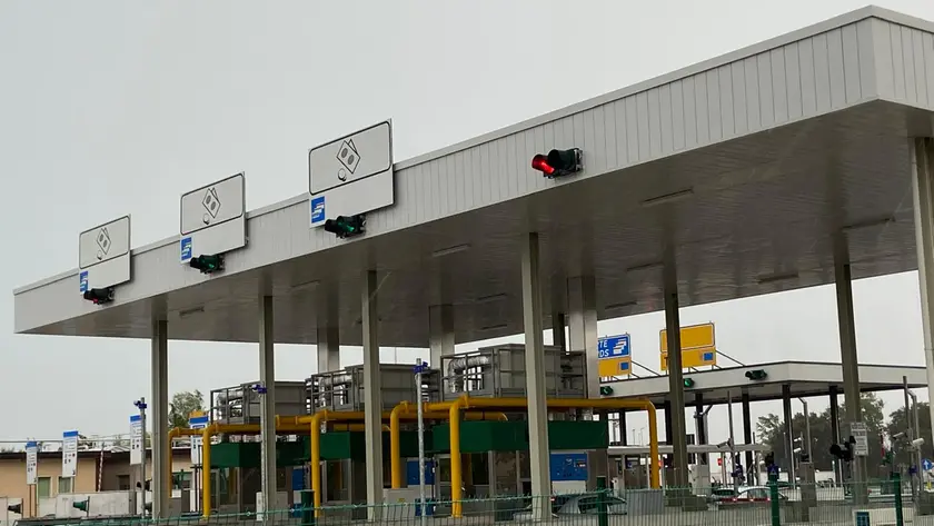 Le tre nuove piste del casello di San Donà di Piave sono operative dalla mattina del 24 settembre