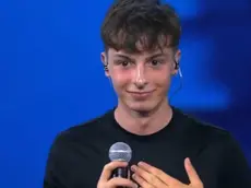 Un momento dopo l'esibizione