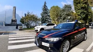 Un controllo dei carabinieri