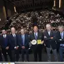 Un momento della cerimonia a Padova (foto Agenzia Bianchi)
