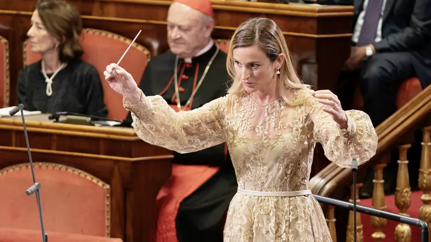 Beatrice Venezi dirige al Senato