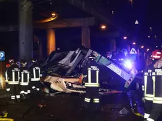 Il bus precipitato dal cavalcavia di Mestre il 3 ottobre 2023: 21 i morti e 15 i feriti, tutti turisti ospiti di un campeggio