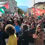 Il corteo di Belluno pro Gaza
