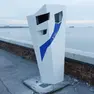 Le colonnine che controllano il traffico da e per Venezia sul Ponte della Libertà