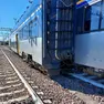 Il treno deragliato nei pressi di Portogruaro