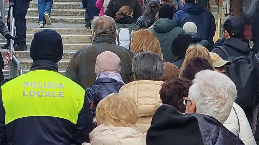 La polizia locale a Rialto