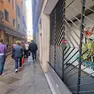 Il cancello sul Fondaco dei Tedeschi