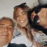 Fabio con la famiglia