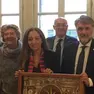 L'assessora Boscolo Chio (a sinistra) a destra il sindaco Armelao. Al centro la rettrice dell'Università di Padova Mapelli